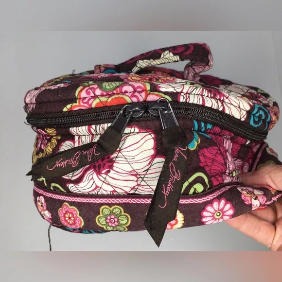 Vera Bradley Zip Around Makeup Bag - Picture 4 of 8